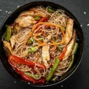 Фунчоза с курицей