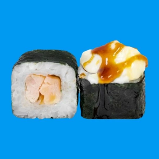 Мини запечённый ролл с курицей