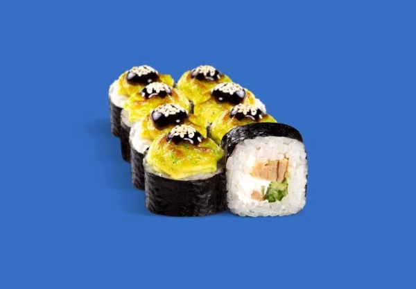 Запеченный ролл Томаго Спайс