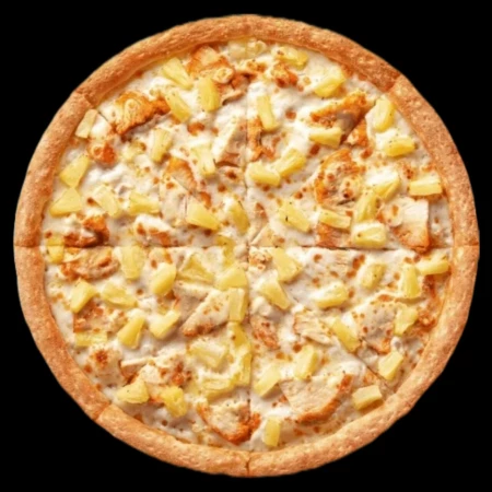 Пицца с ананасом