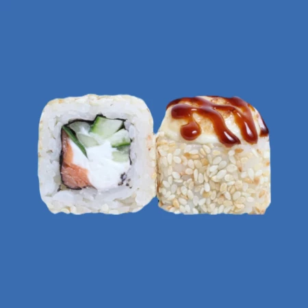 Запечённая Филадельфия в кунжуте