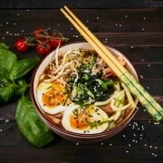 Рамен с курицей