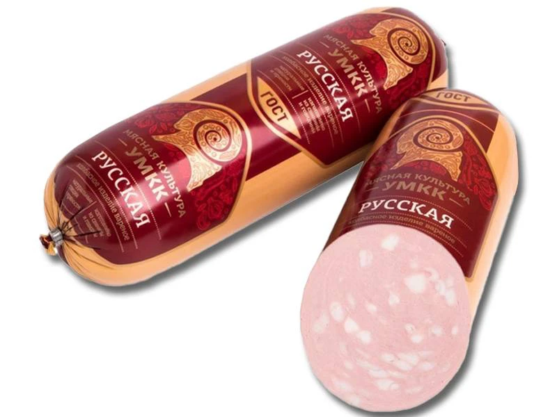 колбаса "Русская"  УМКК с жиром 