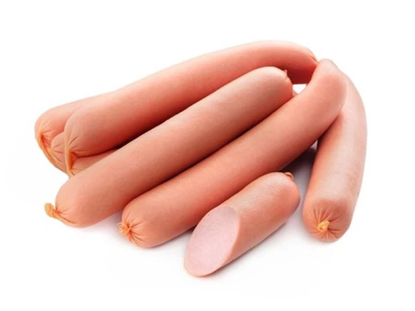 Сосиски "Молочные" "Гарибальди" в натуральной оболочке 