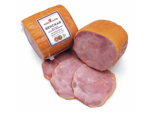 Ветчина Венская варено-копченая "Фабрика Качества"