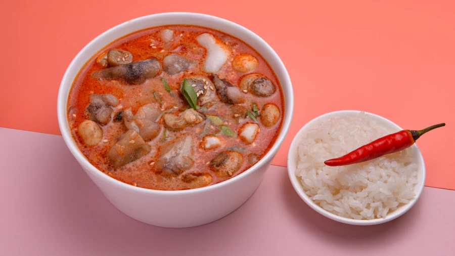 Суп том-ям с морепродуктами