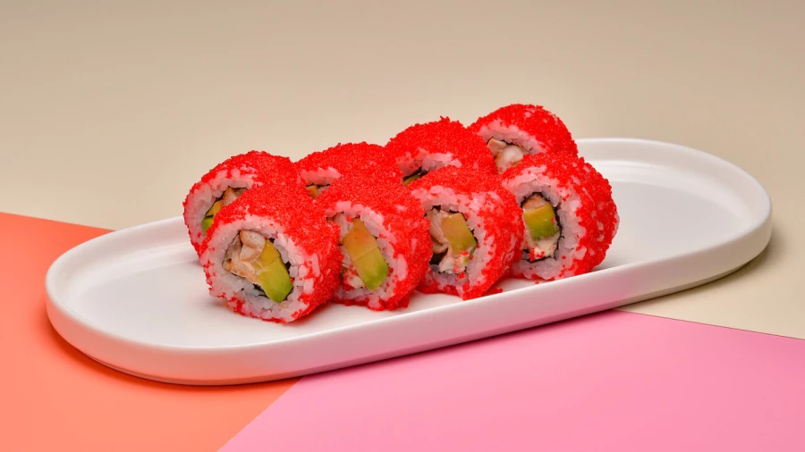 Ролл Калифорния с угрем