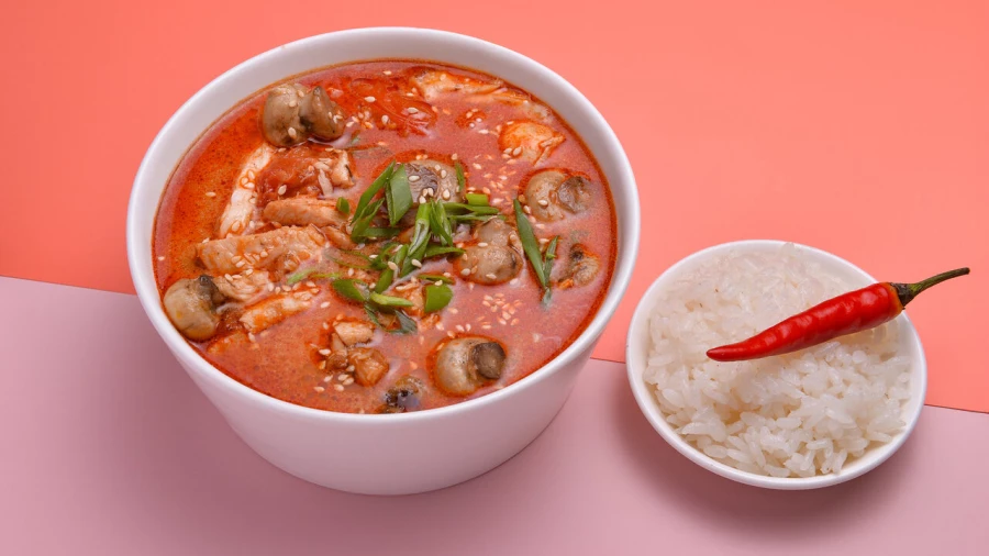 Суп Том-ям с курицей