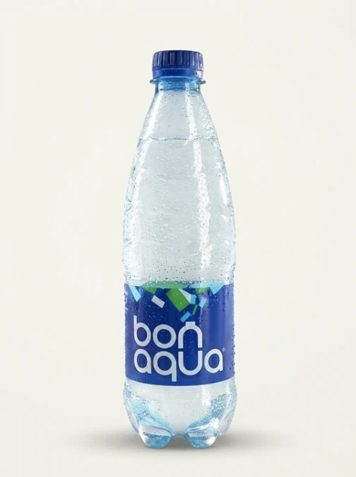 вода bonaqua газированная 0.5л