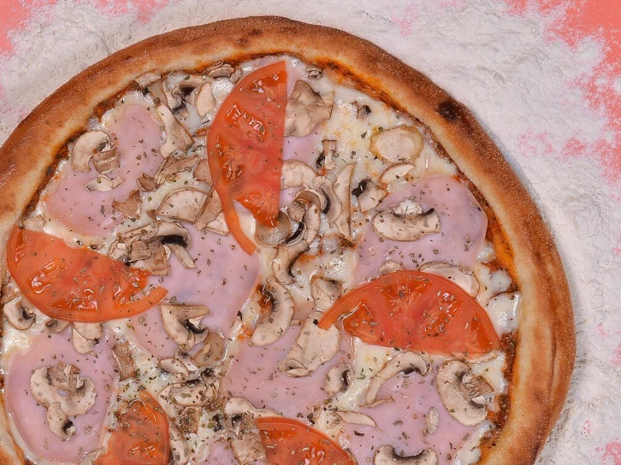 Ветчина грибы 35см