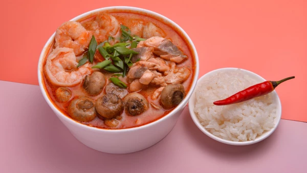 Суп том-ям с креветками