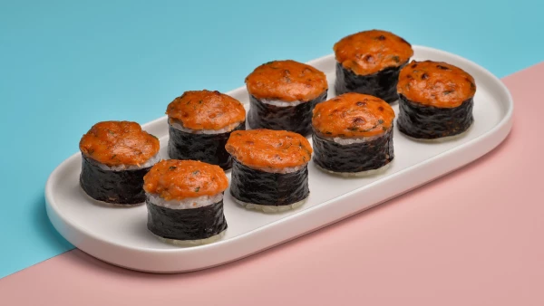 Ролл запеченный С лососем