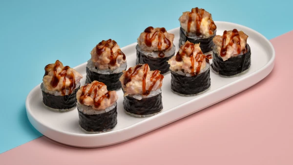 Ролл запеченный Тар-тар с тунцом