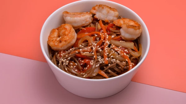 Соба с креветкой