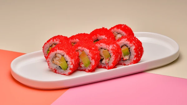 Ролл Калифорния с угрем