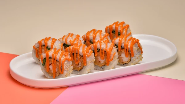 Ролл Темпура креветка том-ям