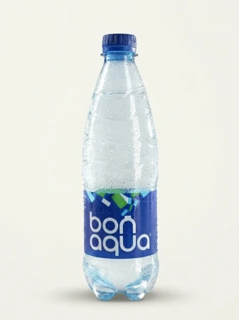 вода bonaqua газированная 0.5л