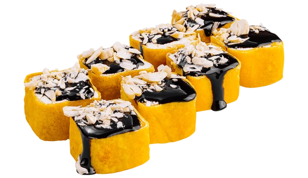  Roll dulce cu banane si ananas