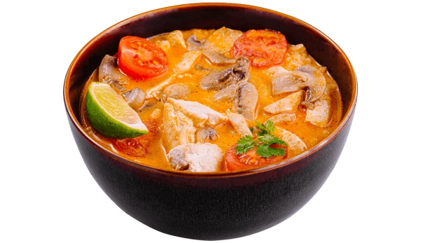 Tom Yam cu carne de pui