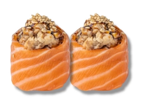 Люкс Гункан с угрём 2 шт.