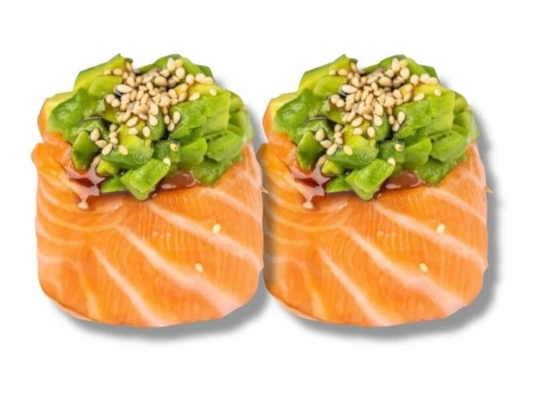 Люкс гункан с авокадо 2 шт.