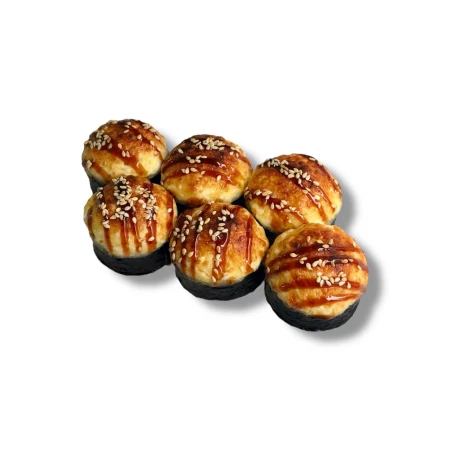 Запечённый сырный с креветкой