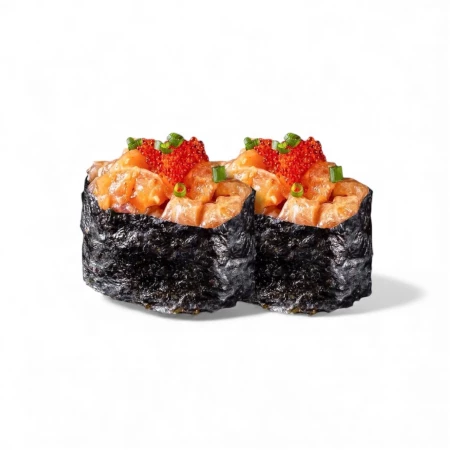 Гунканы с лососем