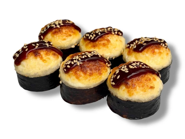 Запечённый сырный с креветкой