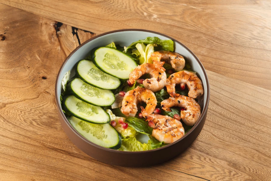 Креветки на гриле 