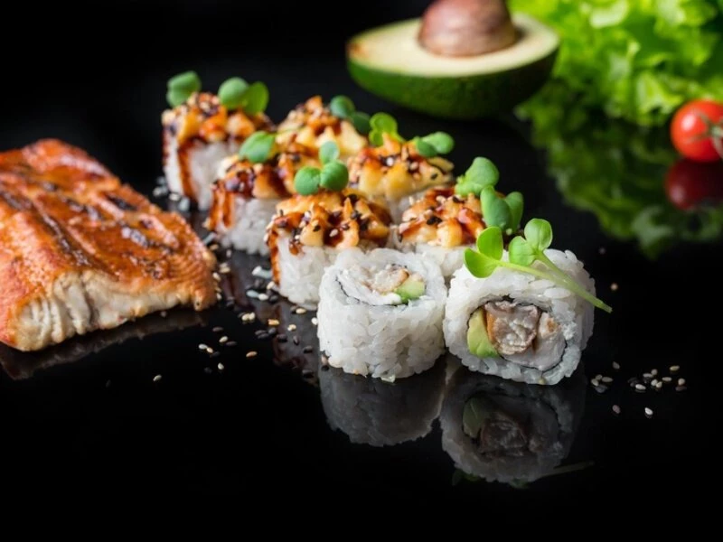 Запечённый с угрем