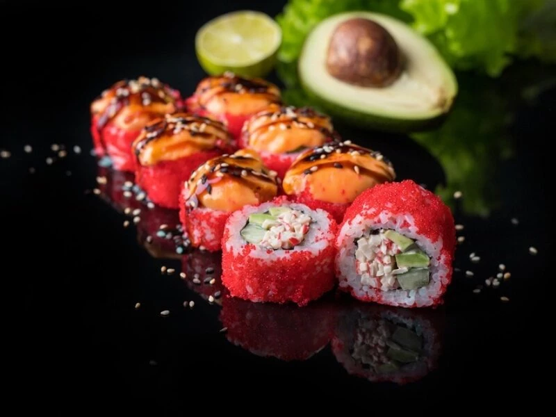 Калифорния запечённая (снежный краб)