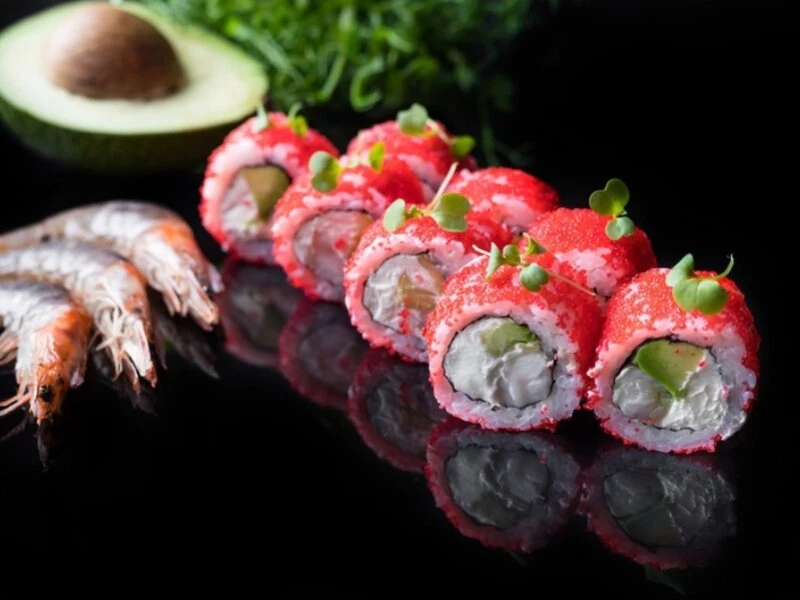 Калифорния с креветкой