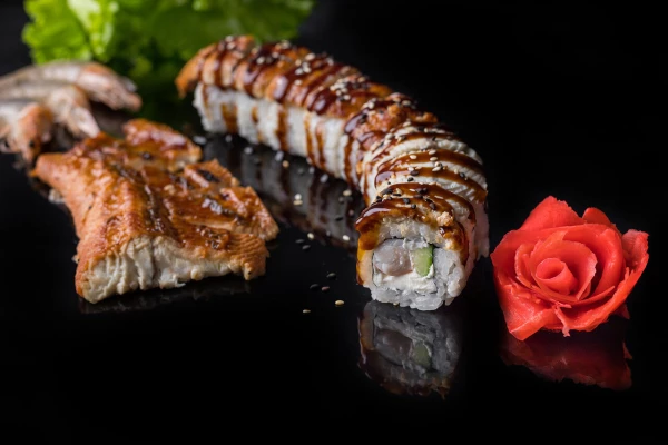 Дракон с креветкой