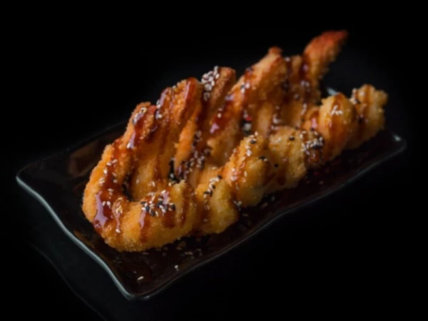 Креветки в темпуре