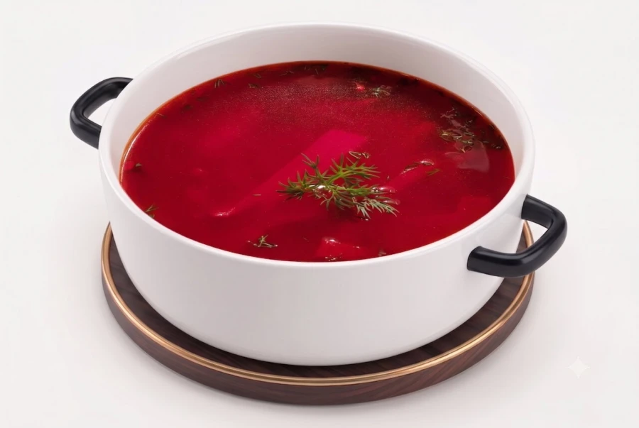 Домашний Борщ с говядиной