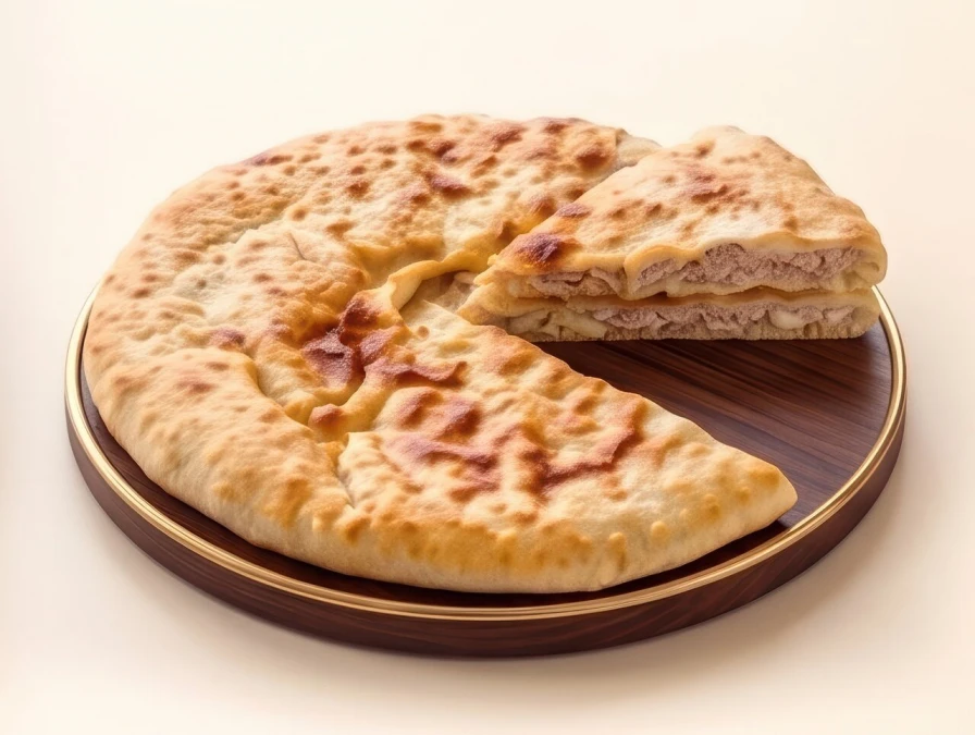 Пирог с курицей и сыром 600г