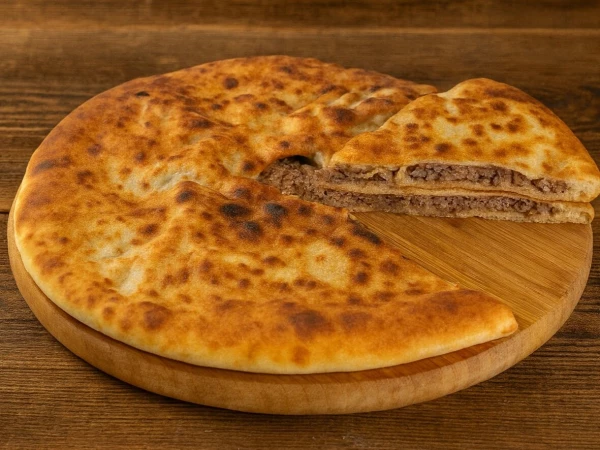 Осетинский пирог с мясом Фыдджын