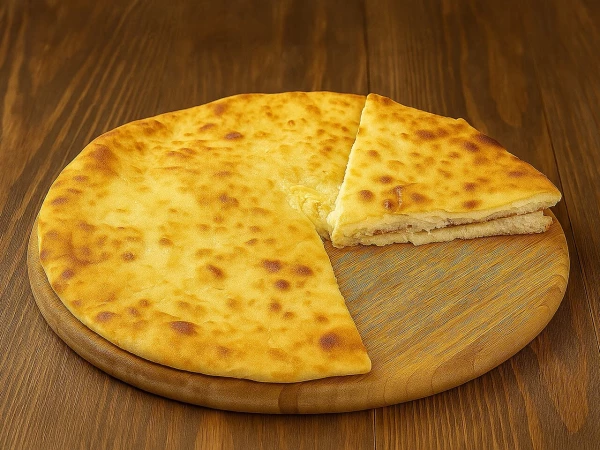 Осетинский пирог с сыром Уалибах