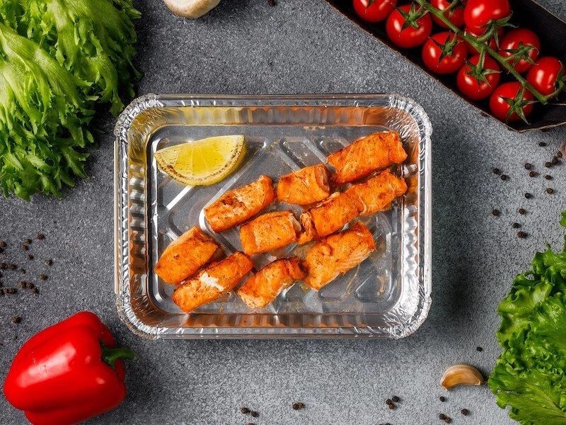 Шашлык из семги