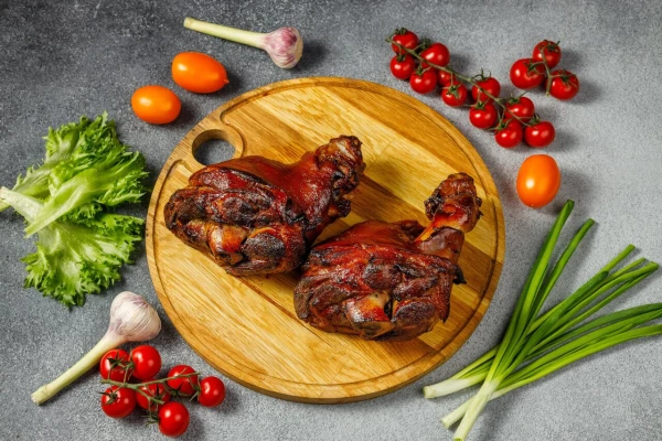 Рулька в соусе BBQ