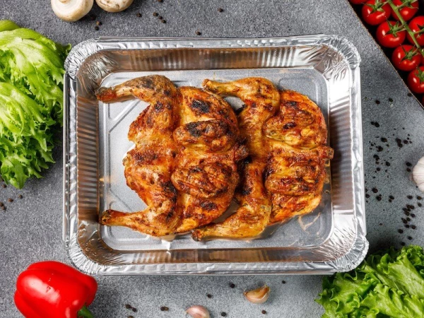 Цыпленок на мангале