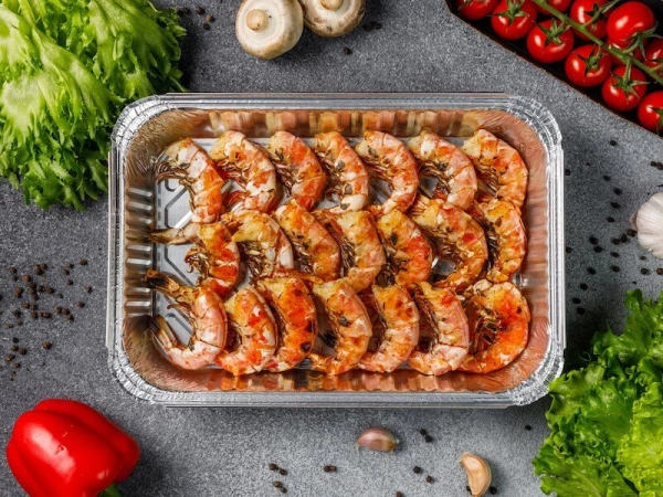 Лангустины на мангале