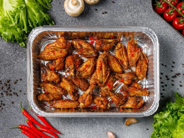 Куриные крылья острые