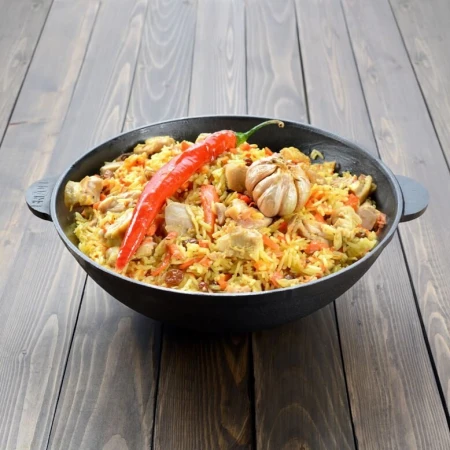 Плов "Куриный" 1.5 кг в казане