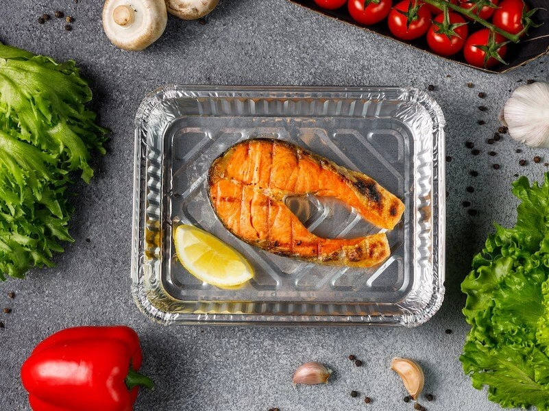 Стейк из лосося