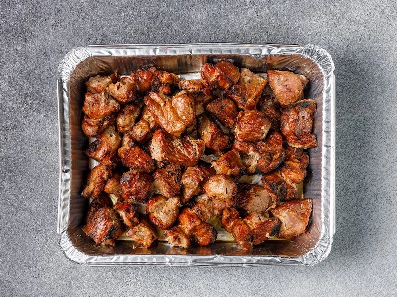 Шашлык из свиной шеи