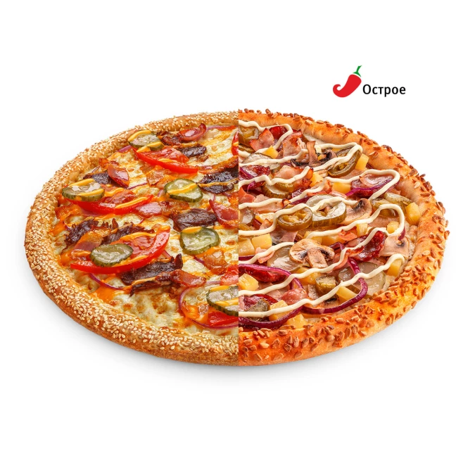 Половинки Чизбургер_36 и Деревенская_36