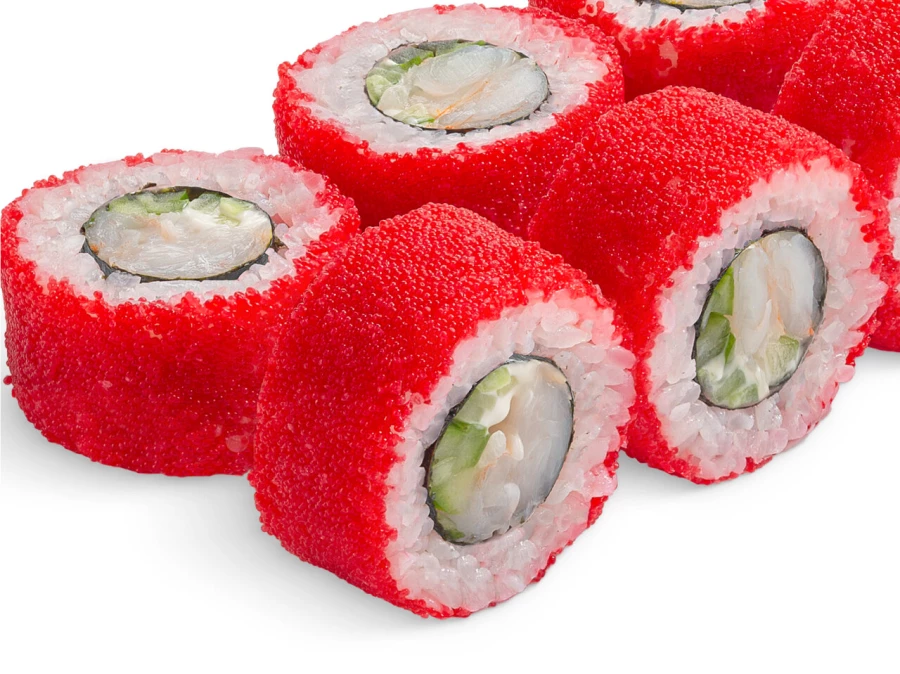 Ролл Калифорния с креветкой