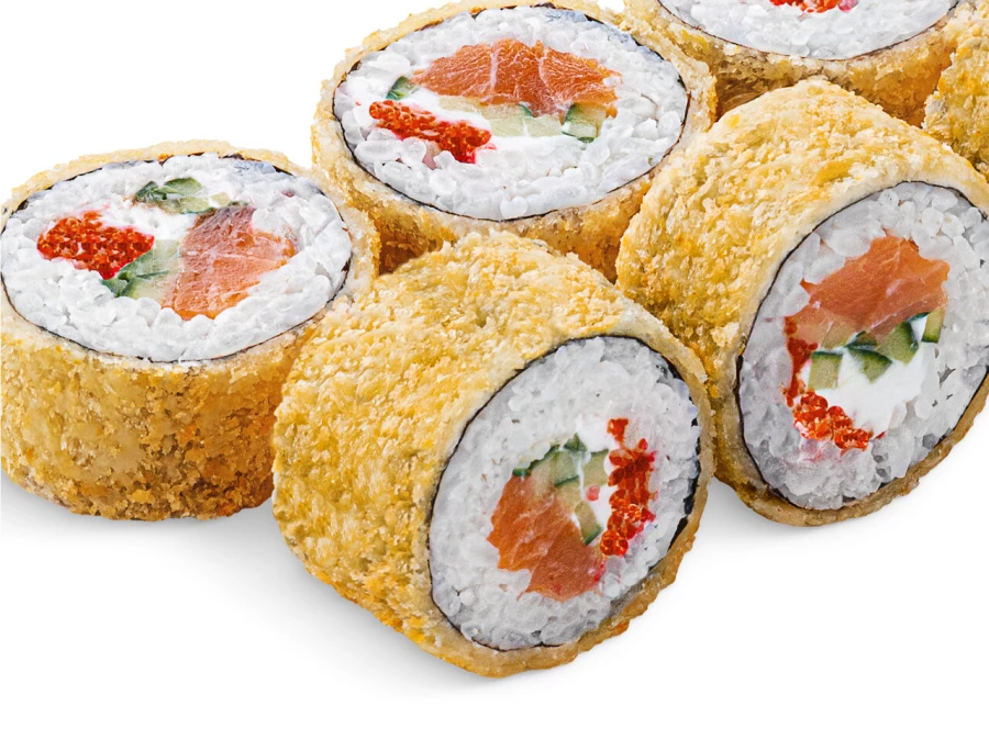 Темпура-ролл с лососем