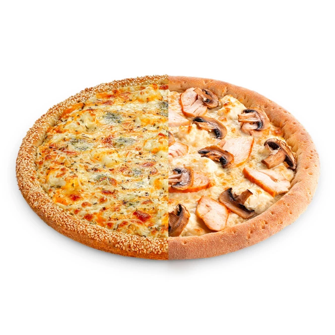 Половинки Шесть сыров 36 и Жульен 36